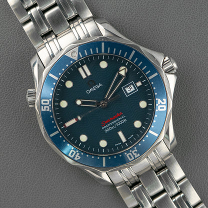 Omega Seamaster Diver 300M Quartz Blue Dial 41mm