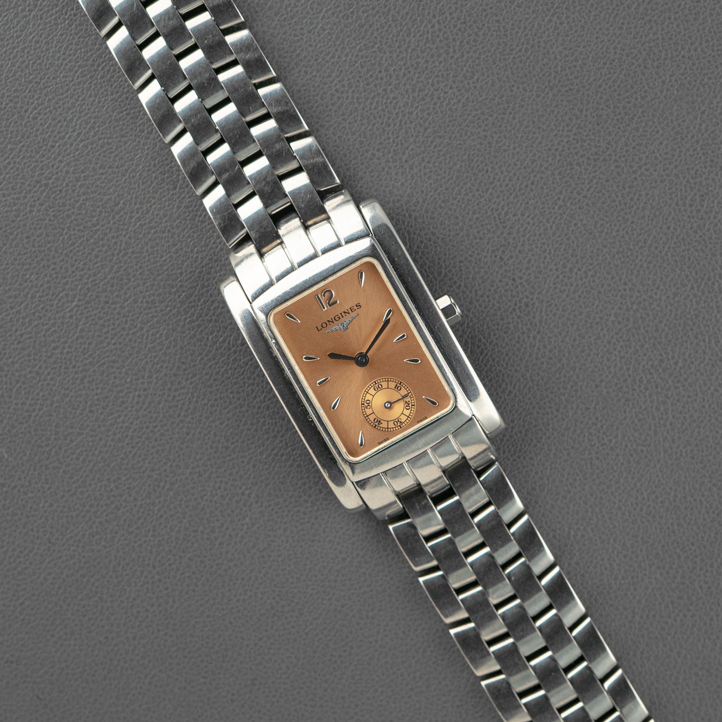 Longines DolceVita Small Seconds Salmon Dial 22.4mm