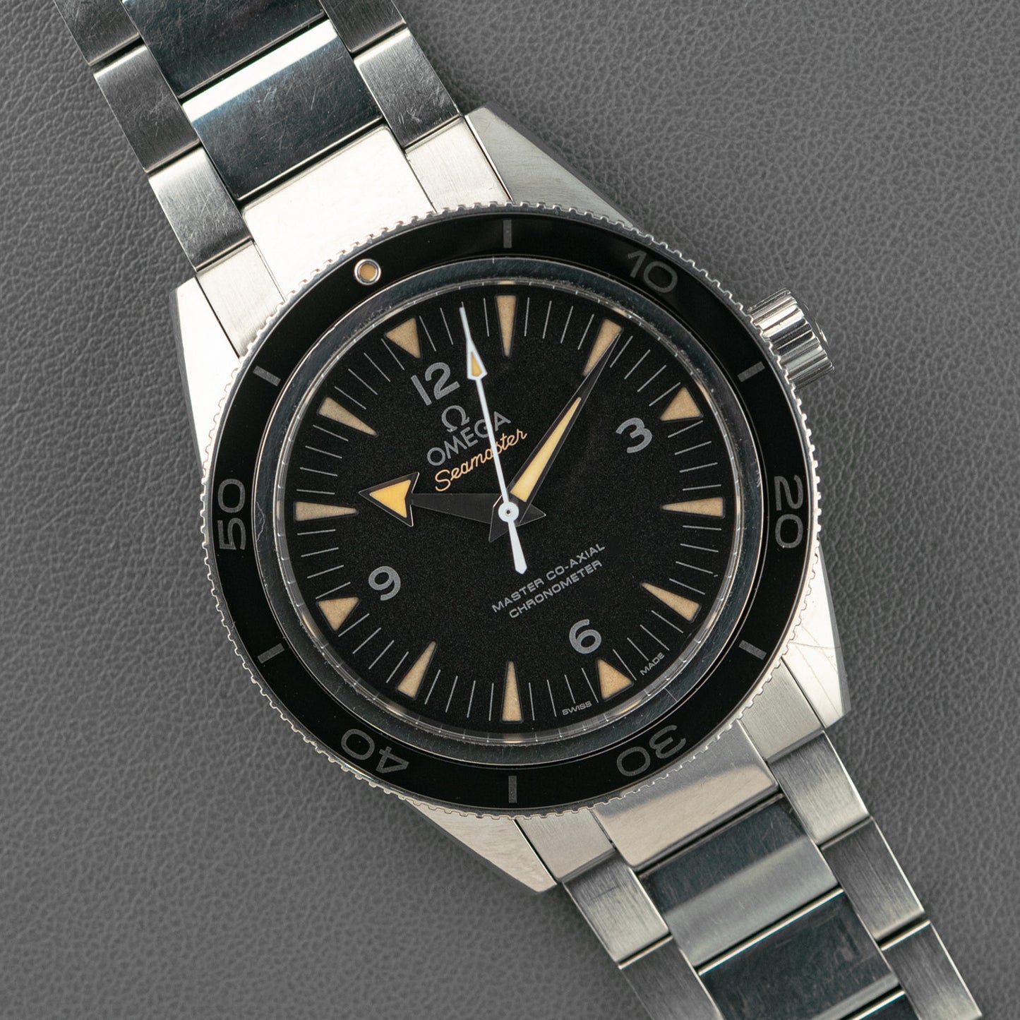 Omega Seamaster 300 Master Co-Axial Black Dial 41mm