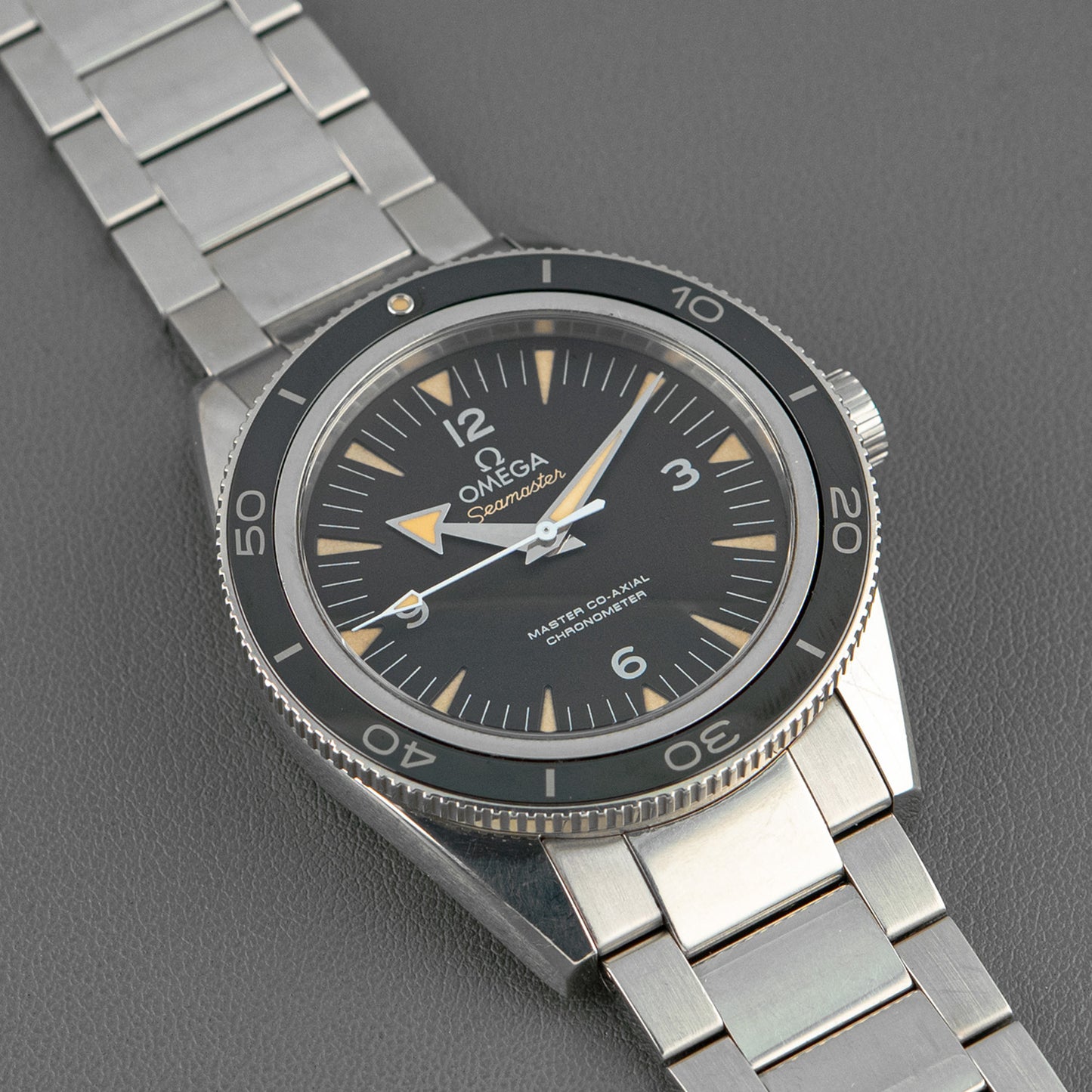 Omega Seamaster 300 Master Co-Axial Black Dial 41mm