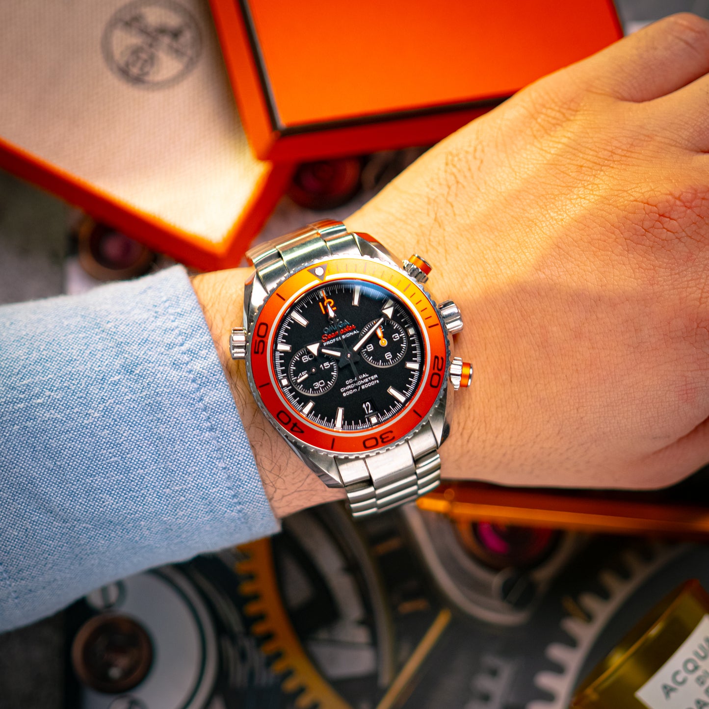 Omega Seamaster Planet Ocean 600M Co-Axial Chronograph 45.5mm