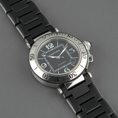 Cartier Pasha Seatimer Automatic Black Dial 40mm
