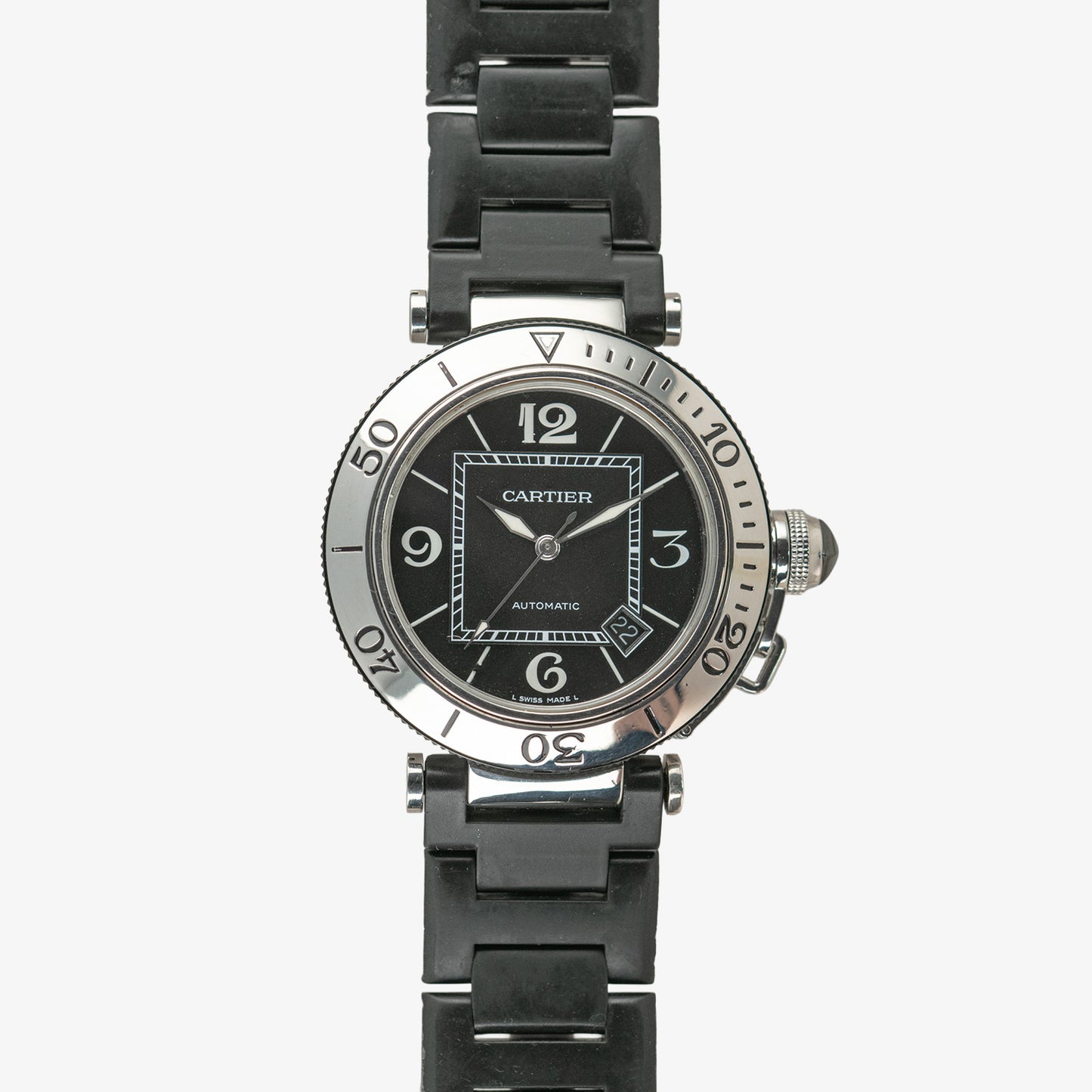 Cartier Pasha Seatimer Automatic Black Dial 40mm