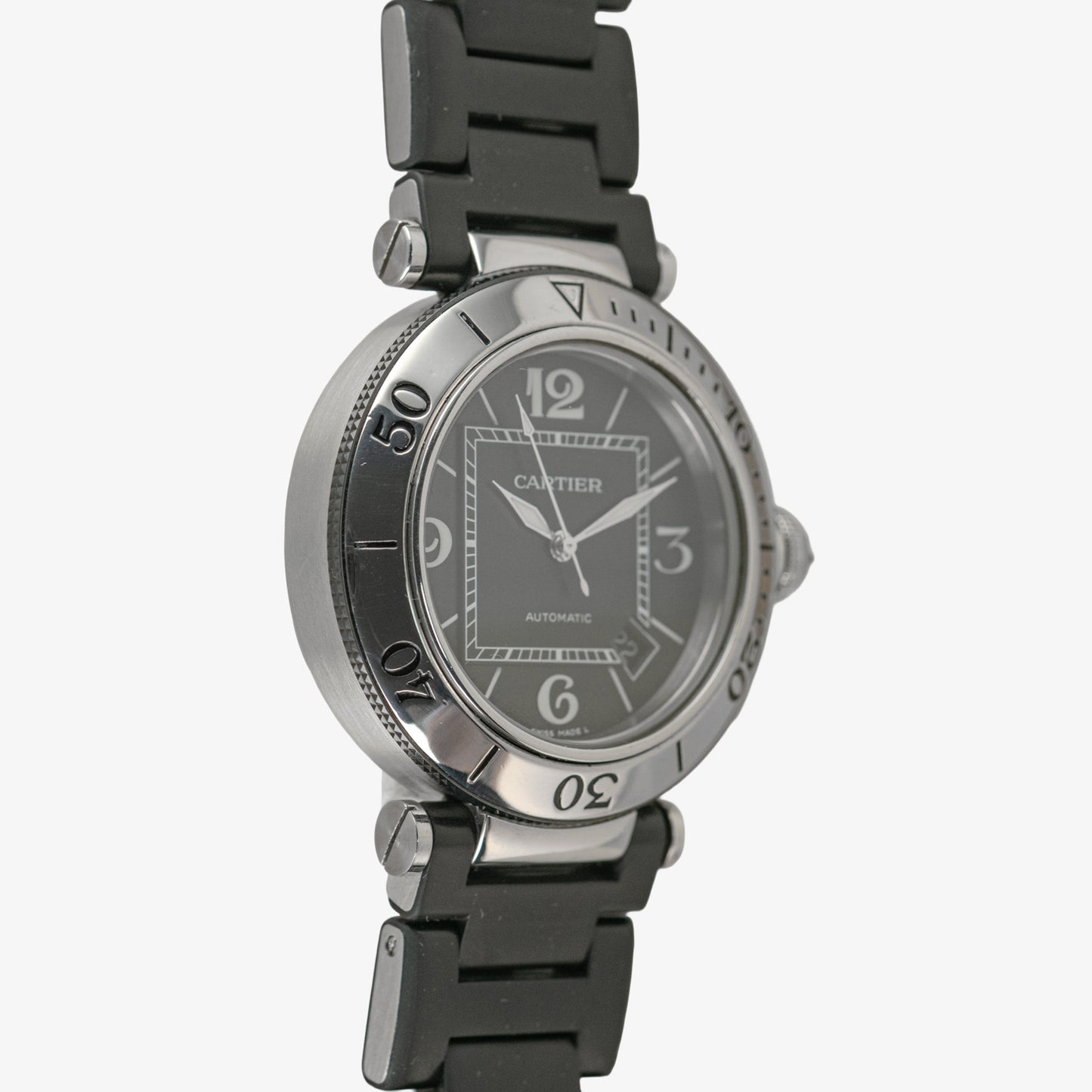 Cartier Pasha Seatimer Automatic Black Dial 40mm