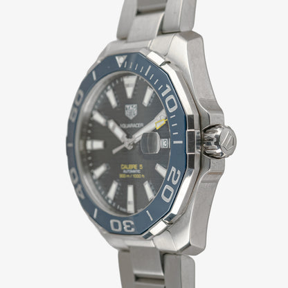 TAG Heuer Aquaracer Calibre 5 Automatic Blue Dial 43mm
