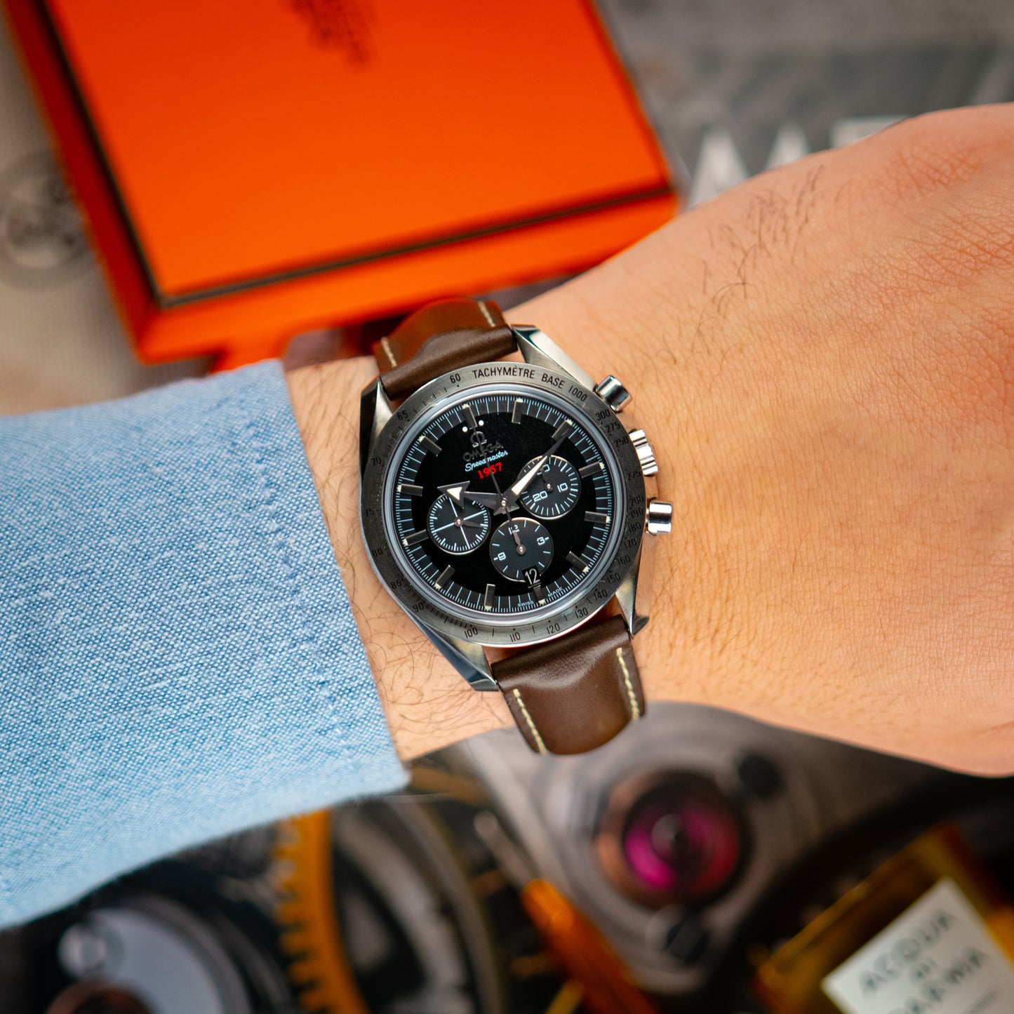 Omega Speedmaster Broad Arrow "1957" Chronograph 42mm