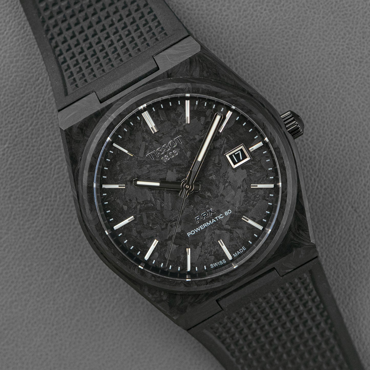 Tissot PRX Powermatic 80 Carbon Date 40.5mm
