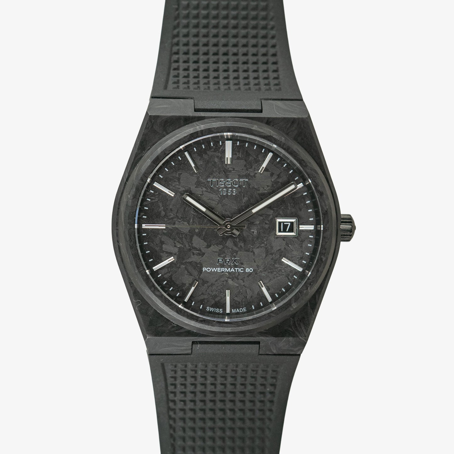 Tissot PRX Powermatic 80 Carbon Date 40.5mm