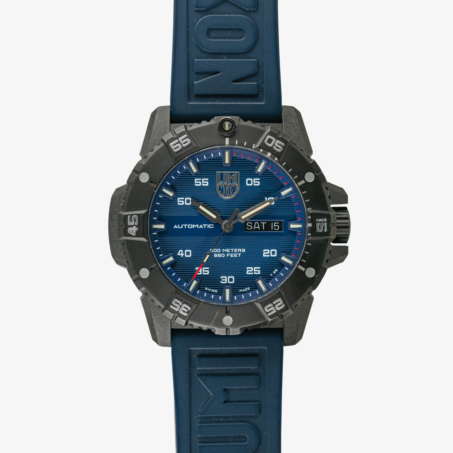 Luminox Master Carbon Automatic Blue Rubber 45mm