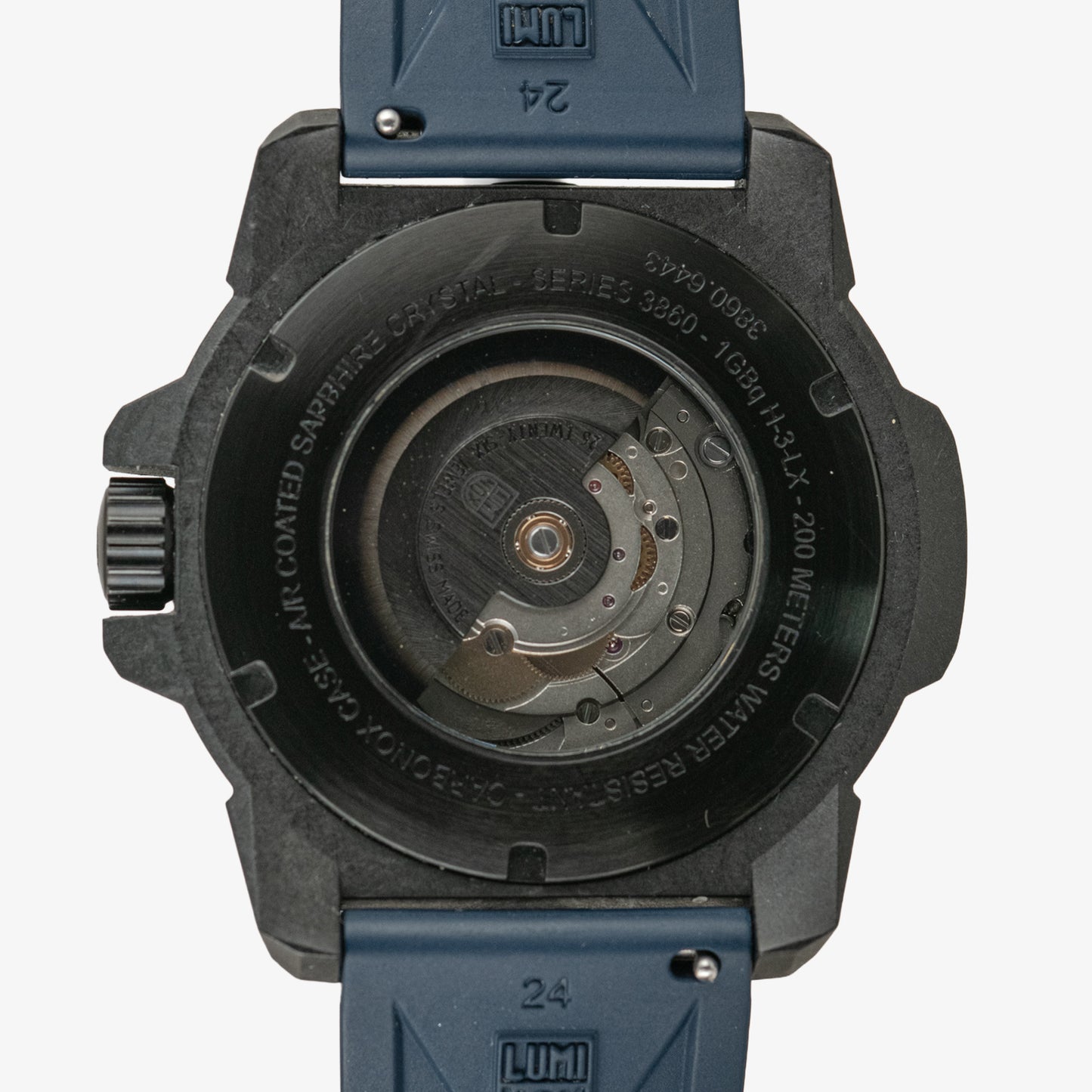 Luminox Master Carbon Automatic Blue Rubber 45mm