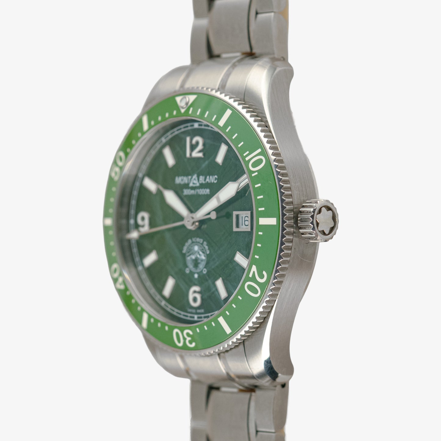 Montblanc 1858 Iced Sea Automatic Date Green Dial 41mm