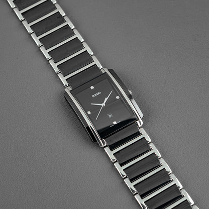 Rado Integral Black Dial Diamonds 31mm