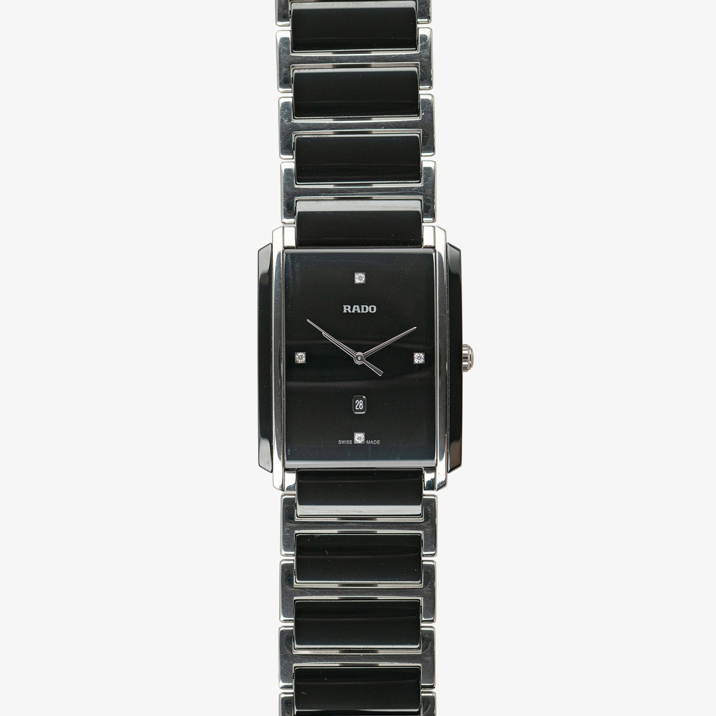 Rado Integral Black Dial Diamonds 31mm