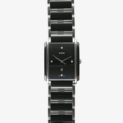 Rado Integral Black Dial Diamonds 31mm