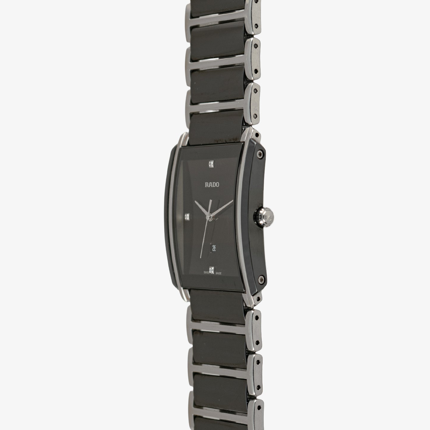 Rado Integral Black Dial Diamonds 31mm