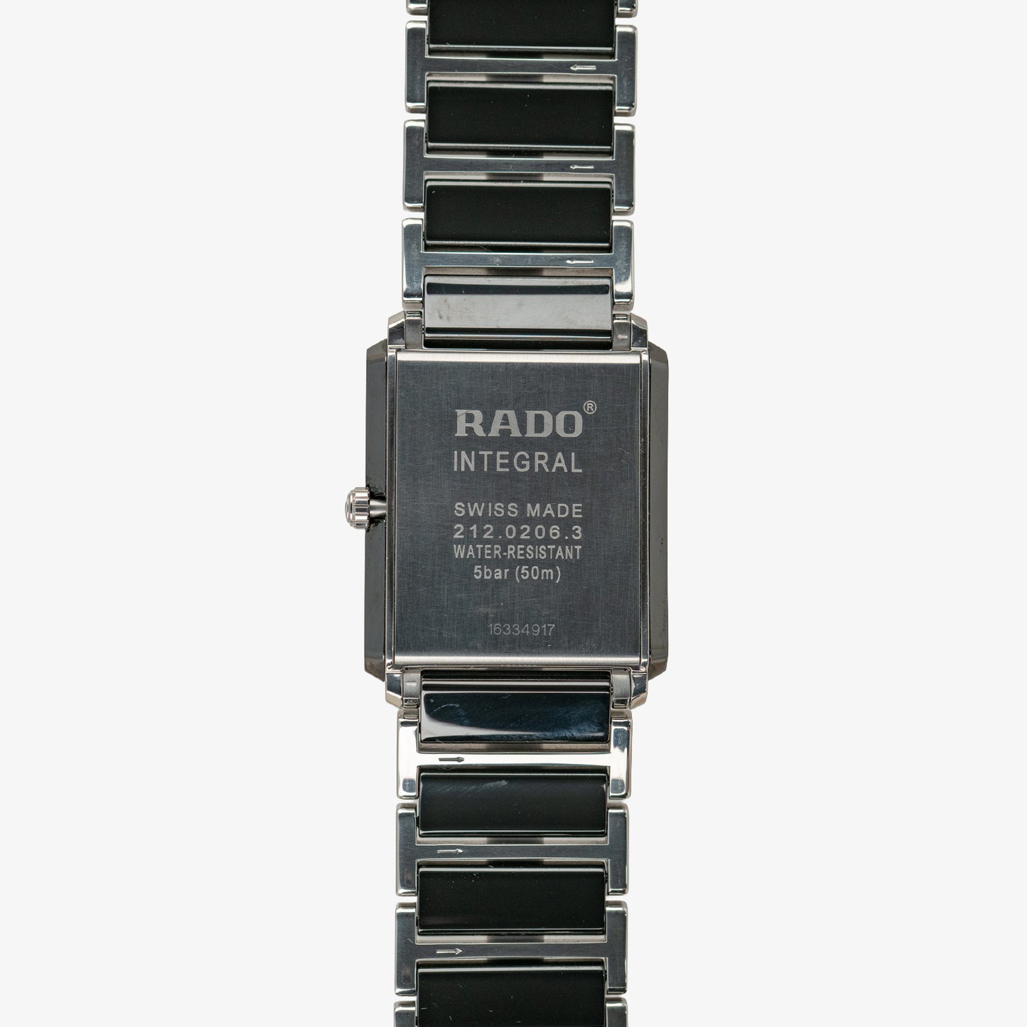 Rado Integral Black Dial Diamonds 31mm