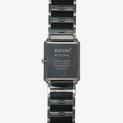 Rado Integral Black Dial Diamonds 31mm