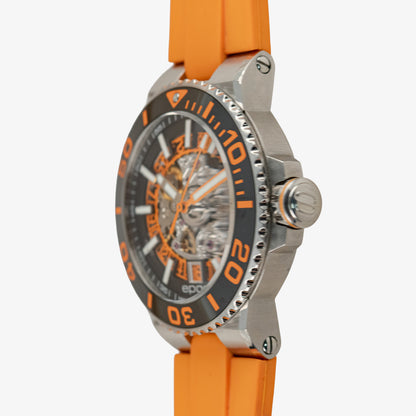 Epos Sportive Diver Skeleton Black Orange 43mm
