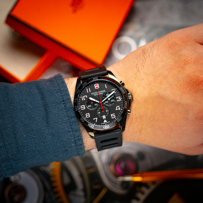 Victorinox FieldForce Sport Chrono Black Dial 42mm