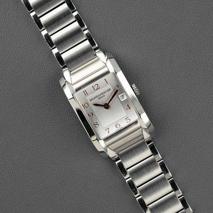 Baume & Mercier Hampton Quartz Lady Silver Dial 22mm