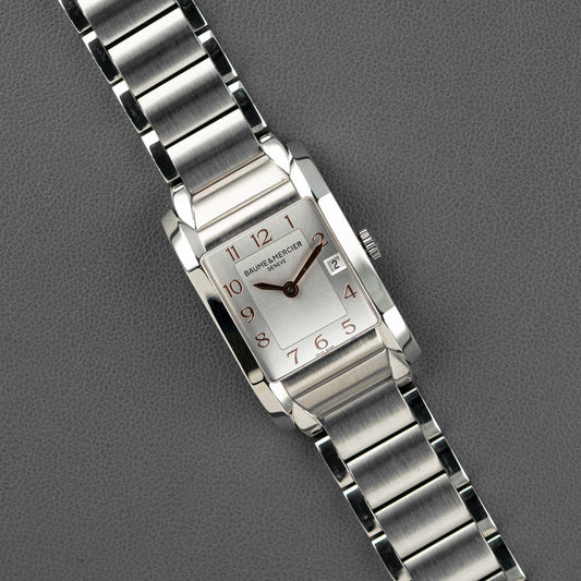 Baume & Mercier Hampton Quartz Lady Silver Dial 22mm