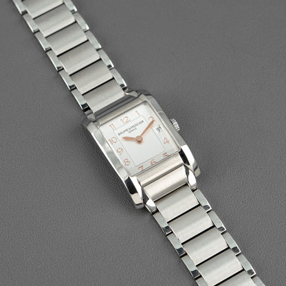Baume & Mercier Hampton Quartz Lady Silver Dial 22mm