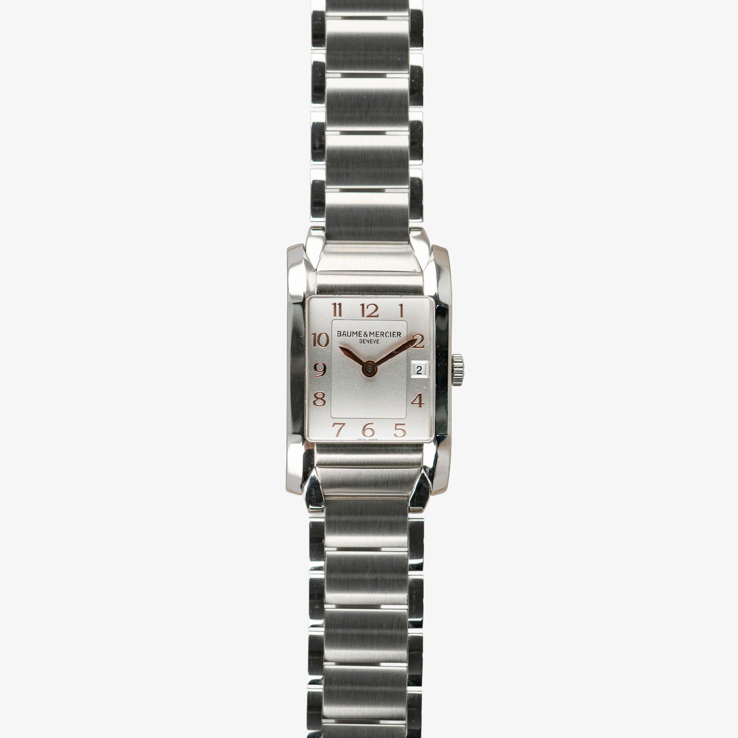 Baume & Mercier Hampton Quartz Lady Silver Dial 22mm