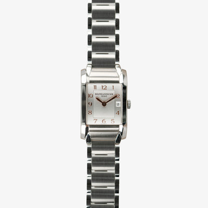 Baume & Mercier Hampton Quartz Lady Silver Dial 22mm
