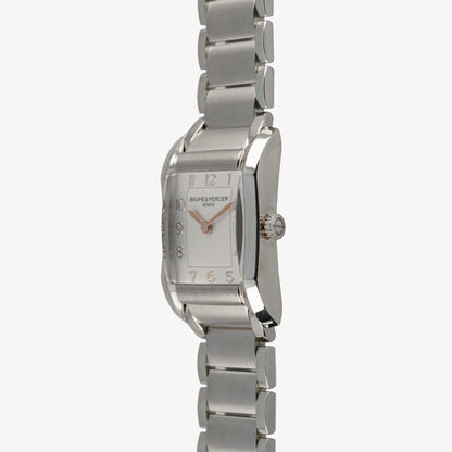 Baume & Mercier Hampton Quartz Lady Silver Dial 22mm