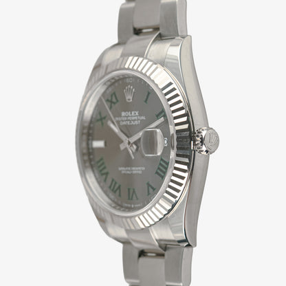 Rolex Datejust 41 126334 Wimbledon Slate Dial 41mm