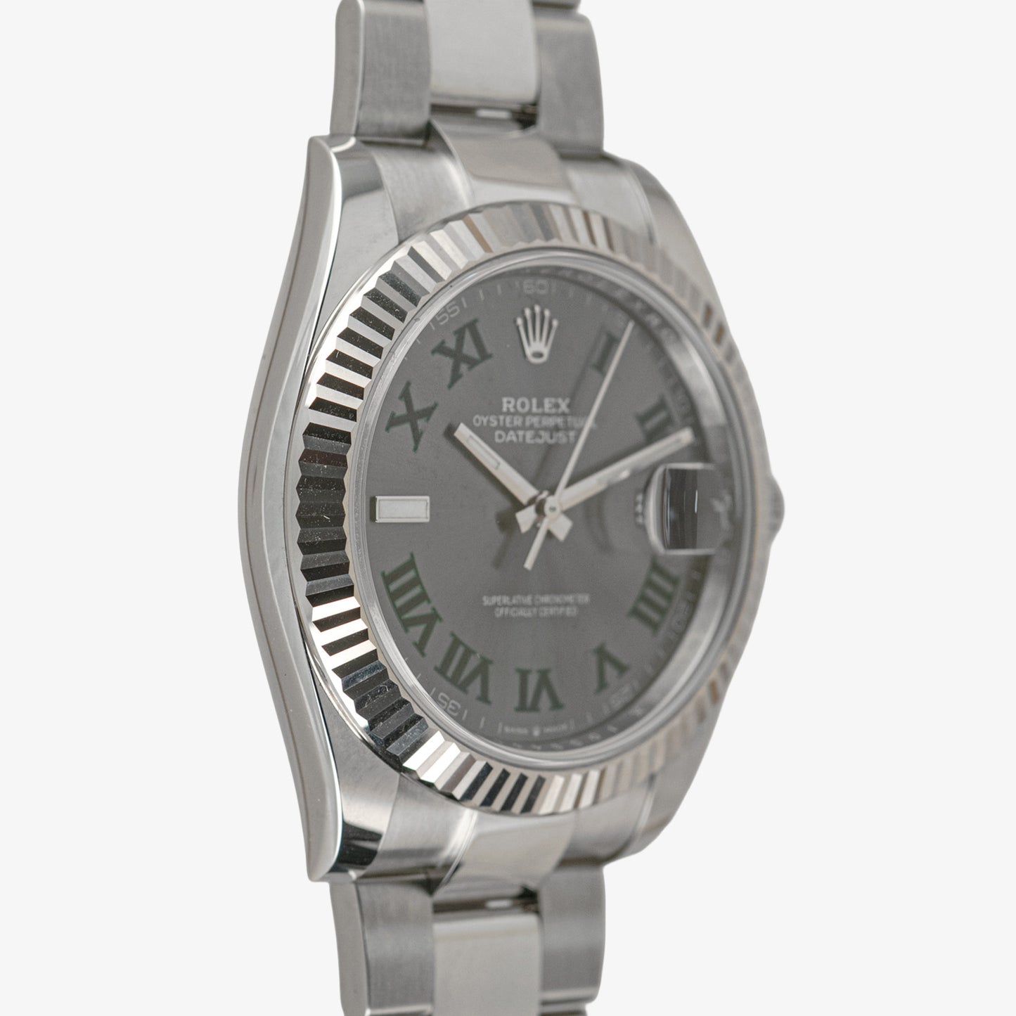 Rolex Datejust 41 126334 Wimbledon Slate Dial 41mm