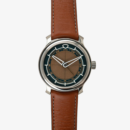 MING 22.01 GMT Gilt Titanium Automatic 38mm