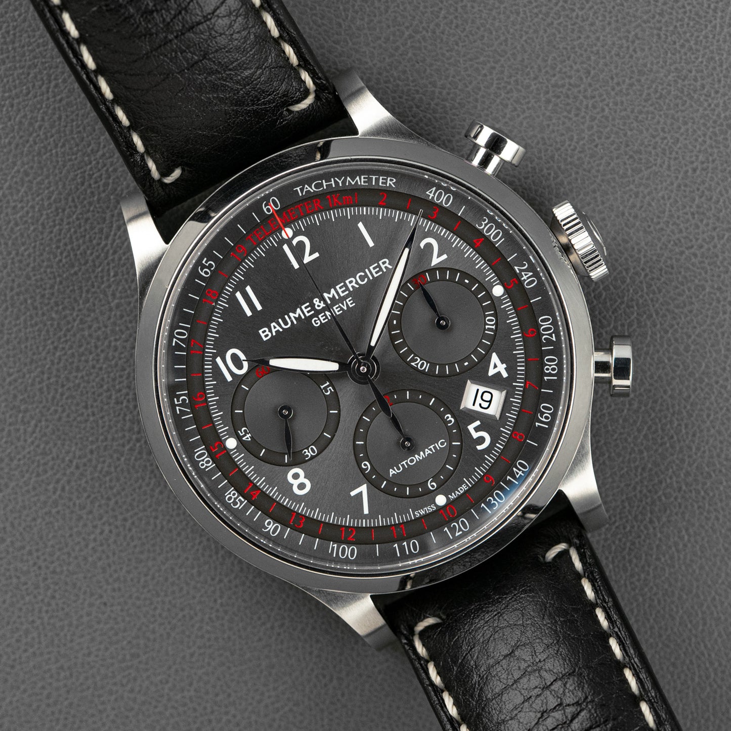 Baume & Mercier Capeland Chronograph Grey Dial 42mm