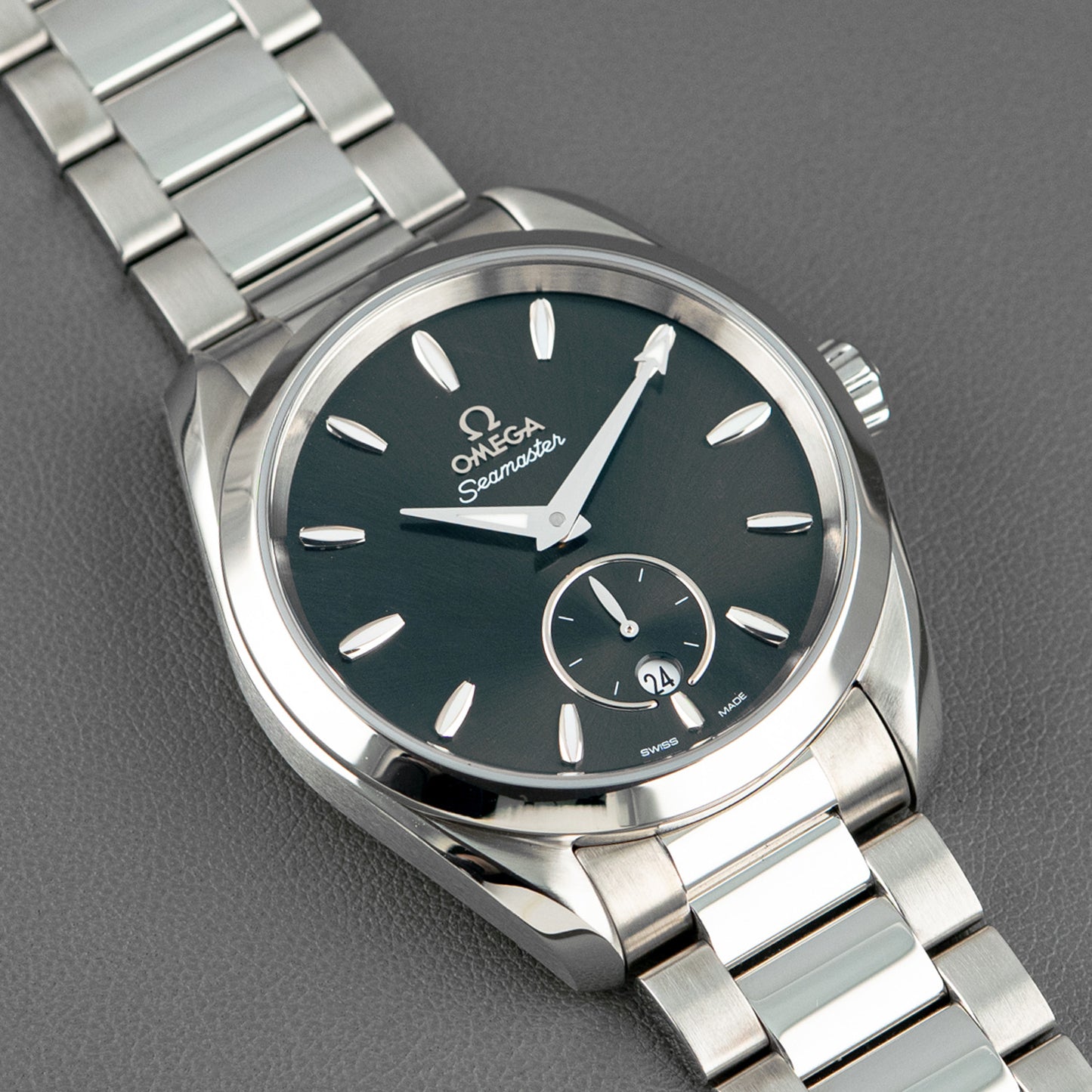 Omega Seamaster Aqua Terra Small Seconds Green Dial 38mm