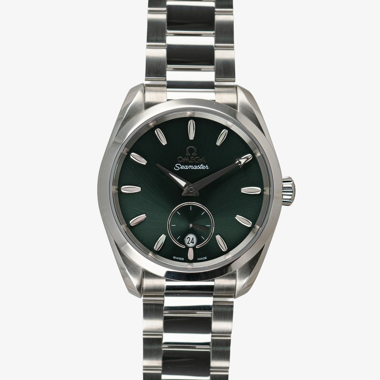 Omega Seamaster Aqua Terra Small Seconds Green Dial 38mm