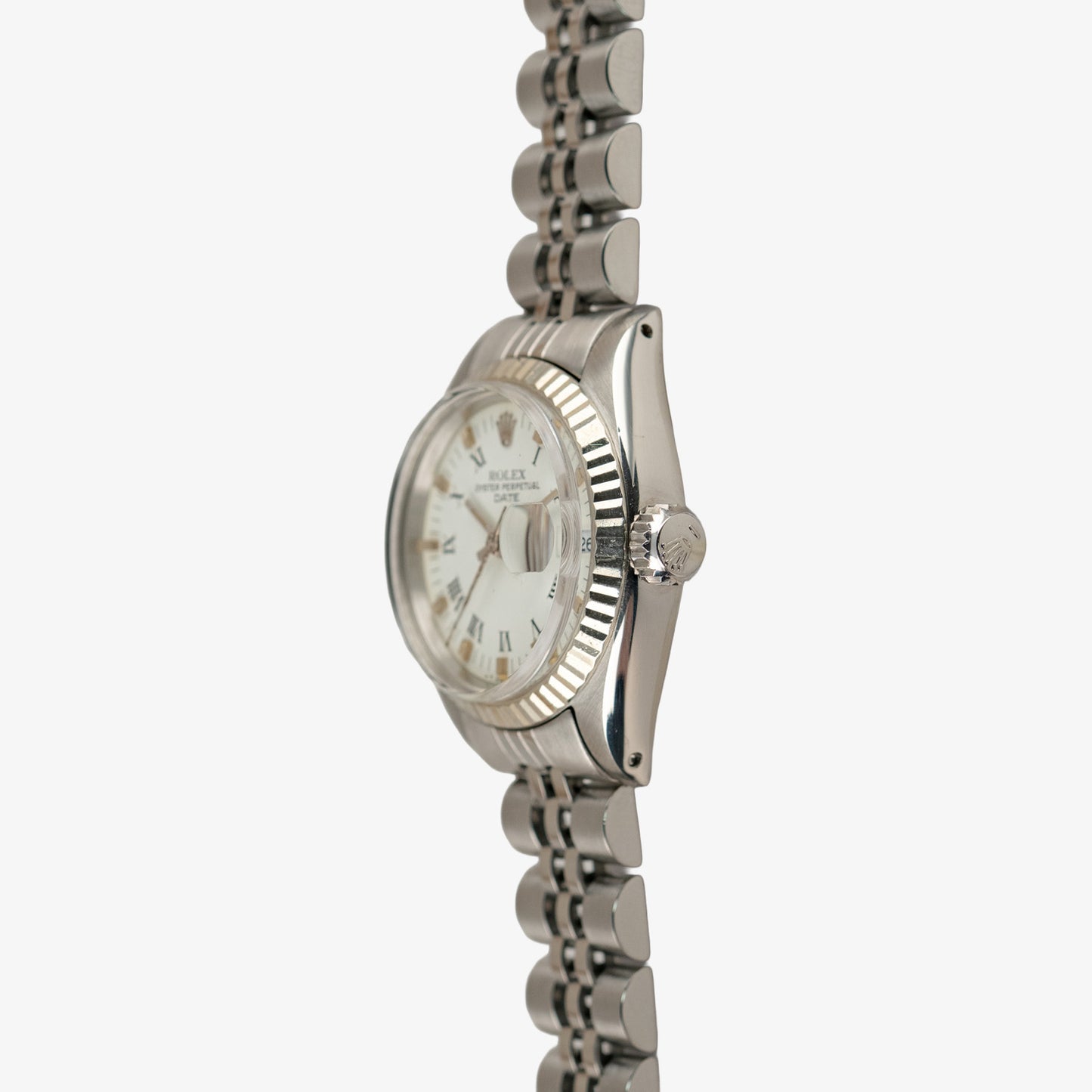 Rolex Lady-Datejust 6917 White Roman Dial 26mm