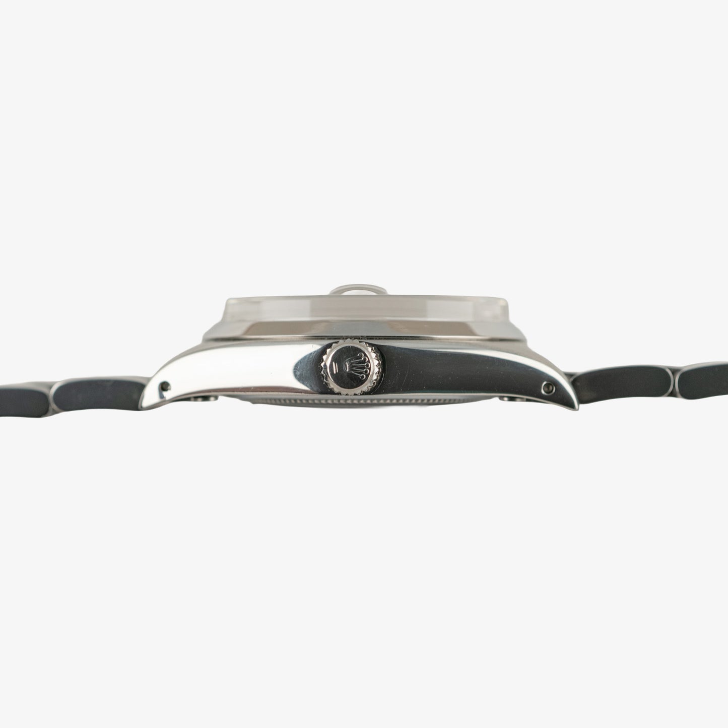 Rolex Oysterdate 6694 Precision Silver Dial 34mm