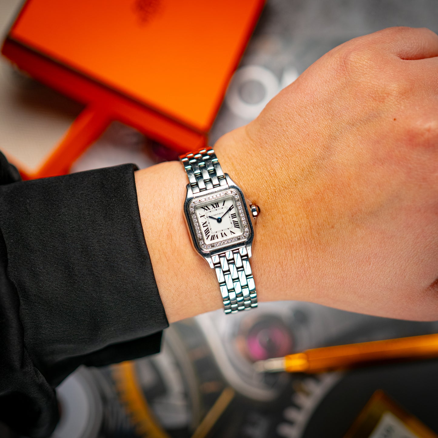 Cartier Panthère de Cartier Small Diamond Bezel 22mm