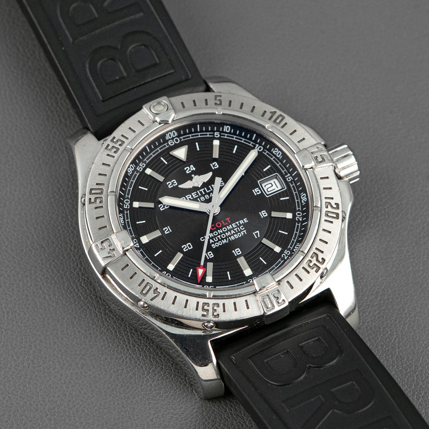 Breitling Colt A17380 Automatic Black Dial 41mm
