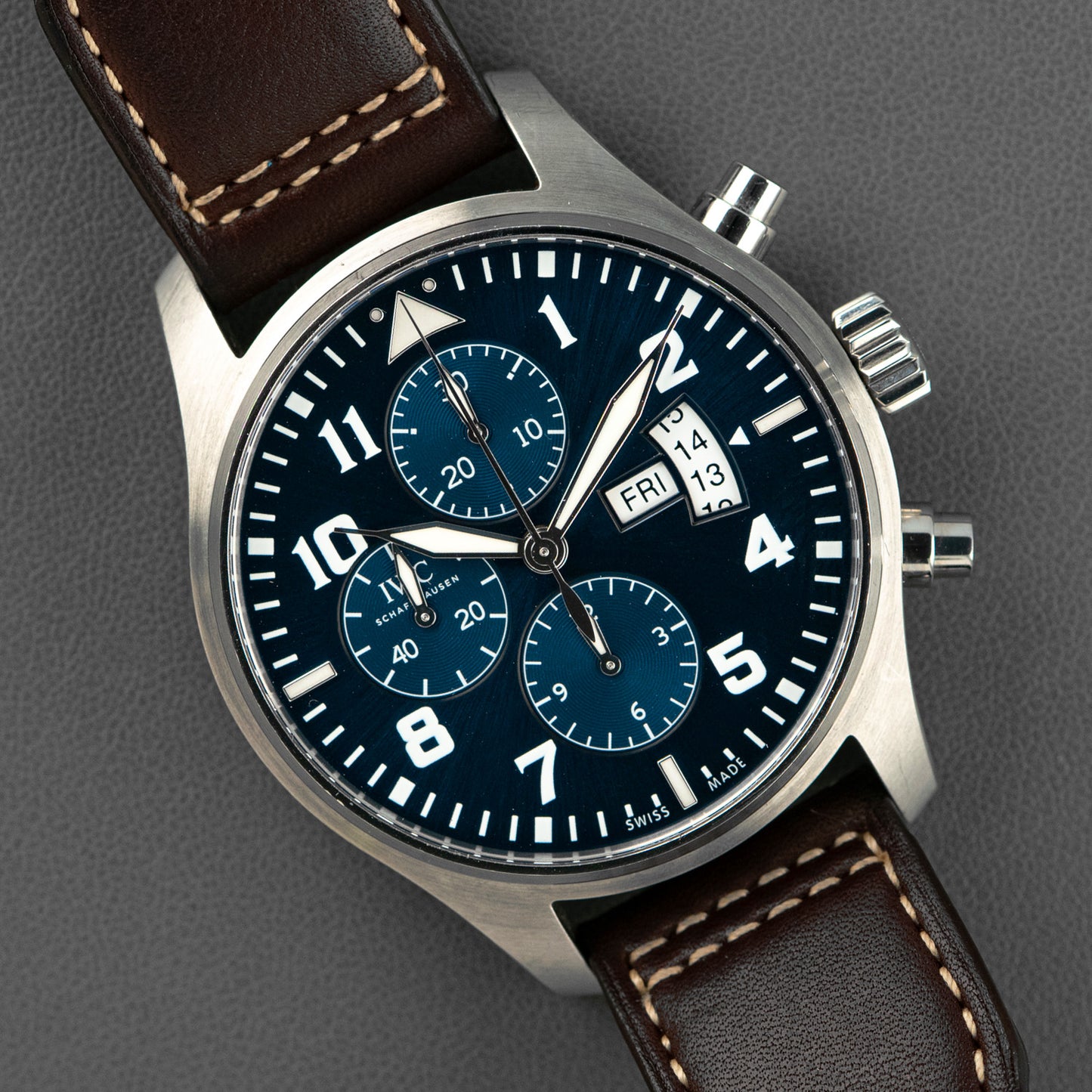 IWC Pilot Chronograph Le Petit Prince Blue Dial 43mm