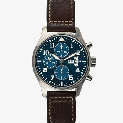 IWC Pilot Chronograph Le Petit Prince Blue Dial 43mm