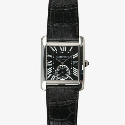 Cartier Tank MC Automatic Black Dial 34mm