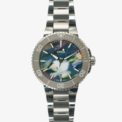 Oris Aquis Date Upcycle Multicolor Dial 41.5mm