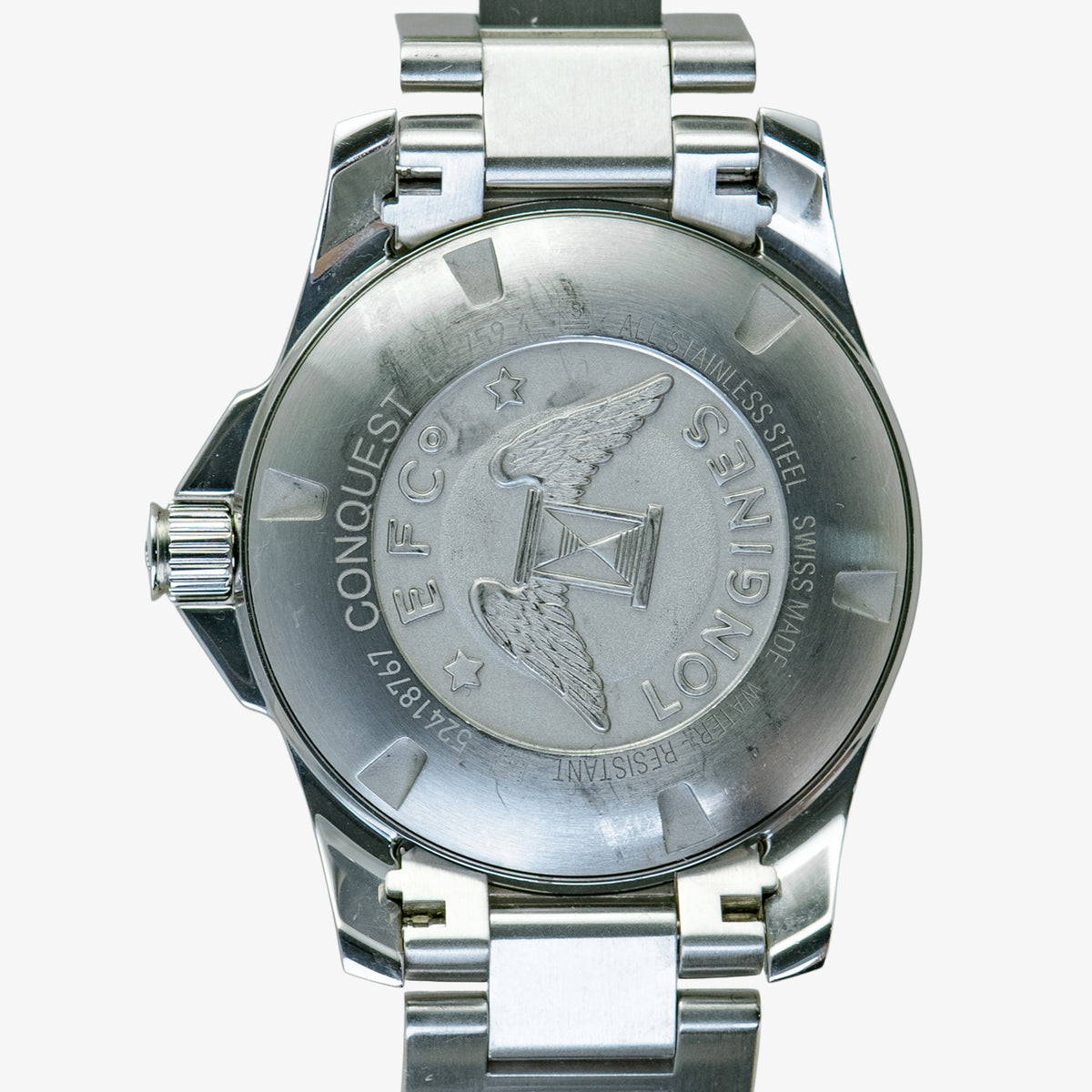 Longines Conquest Quartz Silver Dial 41mm