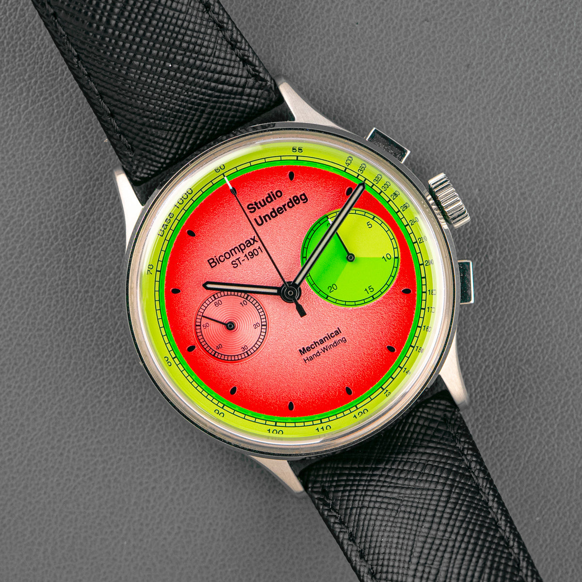 Studio Underd0g Watermel0n Chronograph 38.5mm