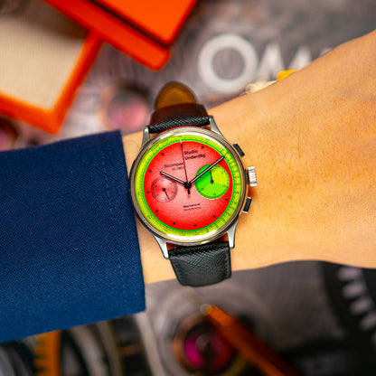 Studio Underd0g Watermel0n Chronograph 38.5mm
