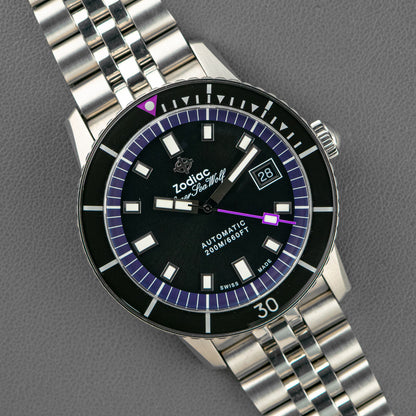 Zodiac Super Sea Wolf x Liberty Limited Edition 40mm