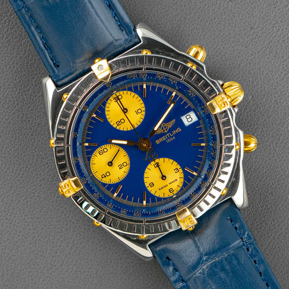 Breitling Chronomat Automatic Blue & Gold Dial 39mm