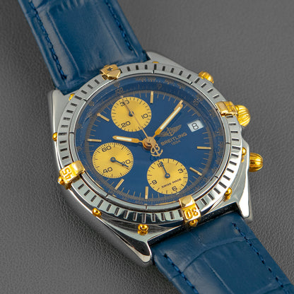 Breitling Chronomat Automatic Blue & Gold Dial 39mm