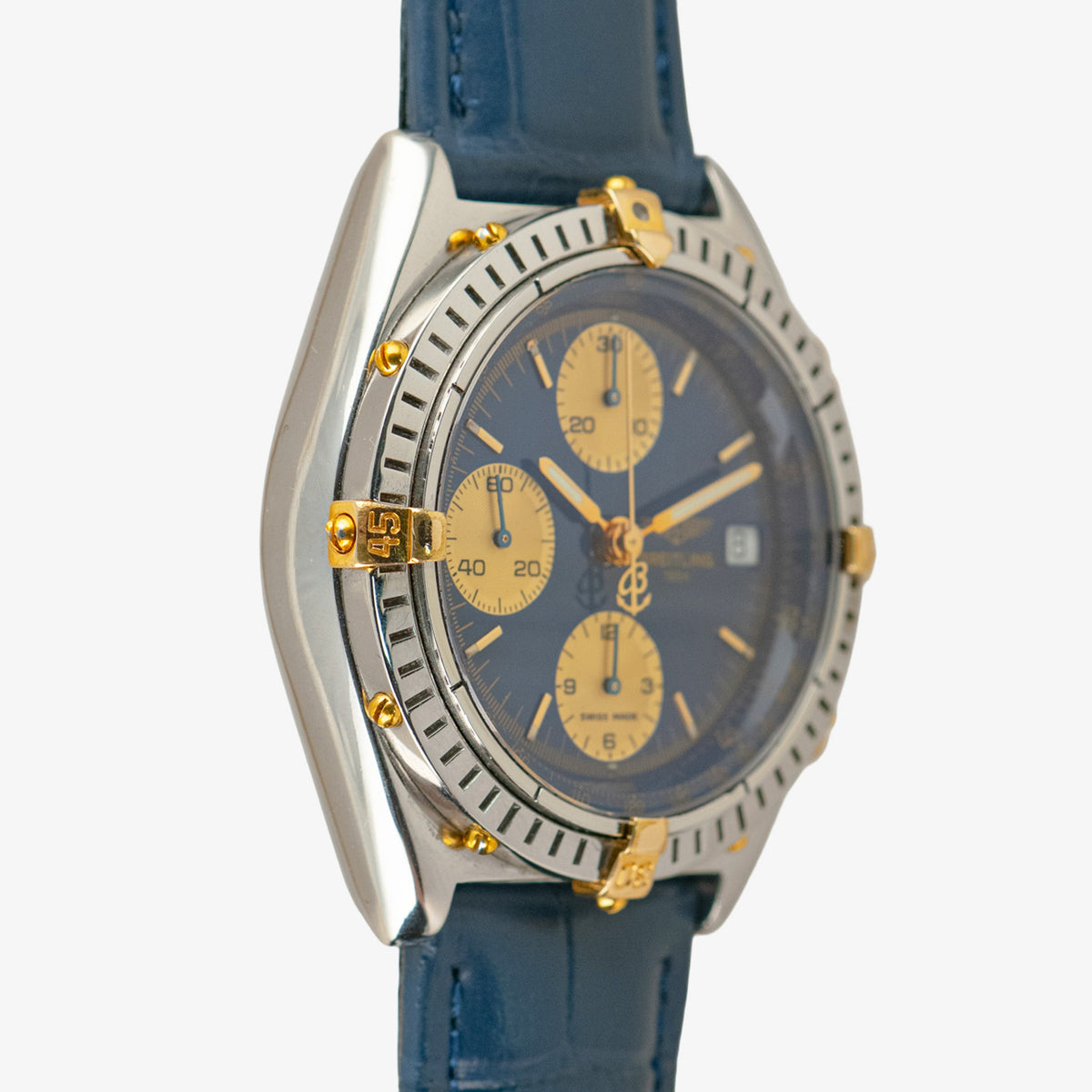 Breitling Chronomat Automatic Blue & Gold Dial 39mm